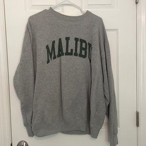 Brandy Melville Malibu Oversized Crewneck